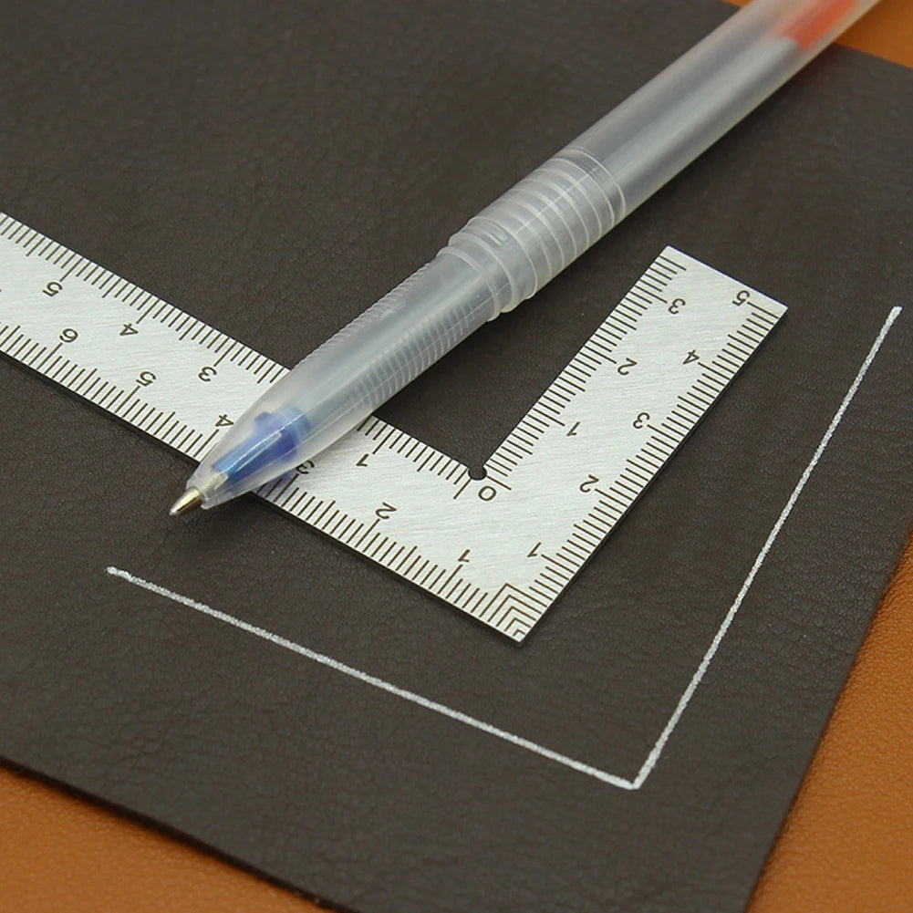 Mini Framing Ruler L Square Stainless Steel Right Angle Ruler Precision Measuring Layout Tool For Building Framing Gauges