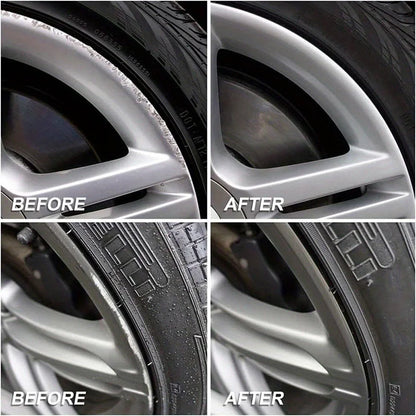 Car Wheel Repair Agent, Alloy Wheel Scratch Repair Paste, Car Maintenance Polishing Paste for Rust and Scale Removal