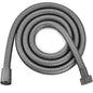 Gold 1.5/2 Meters G1/2 Inch High Quality Flexible Shower Hose Stainless Steel Chrome Bathroom Water Head Shower Extension Pipe