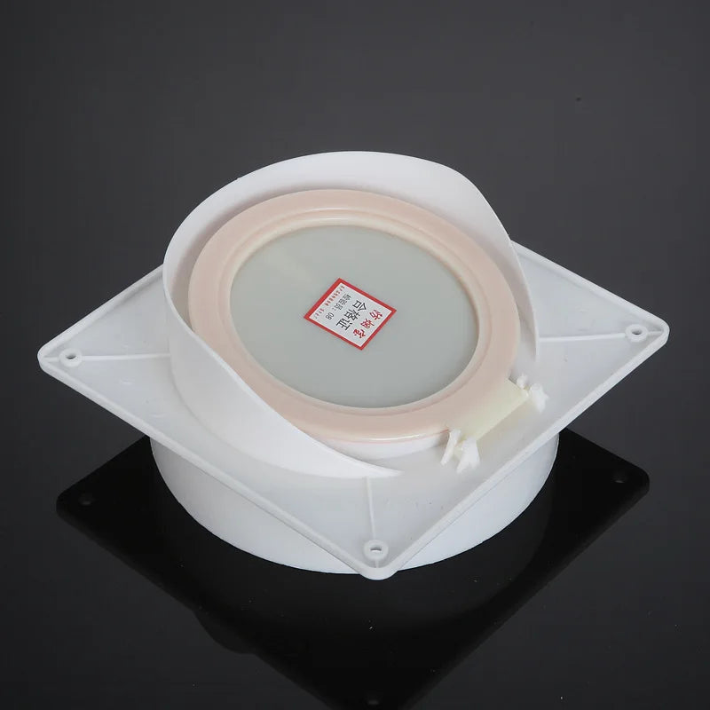 1PCS Bathroom Check Valves Pipe Ventilator Air Valve Backdraft Damper Duct Preventer Backflow Back Draft Damper Home Improvement