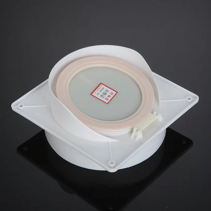 1PCS Bathroom Check Valves Pipe Ventilator Air Valve Backdraft Damper Duct Preventer Backflow Back Draft Damper Home Improvement