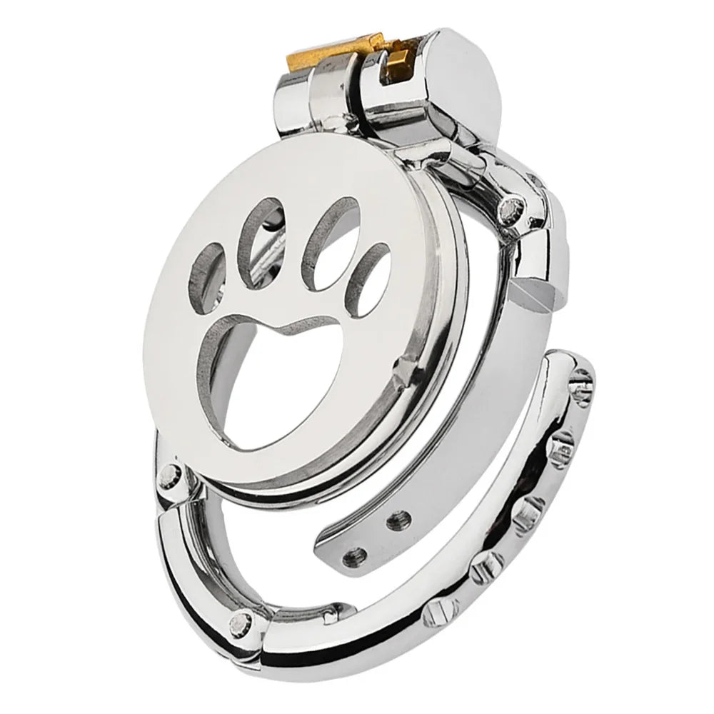 2025 Adjustable Clasp Chastity Cage Sex Toys for Men Metal Penis Ring Sleeve Bdsm Penis Bondage Erotic Urethral Lock Cock Cage