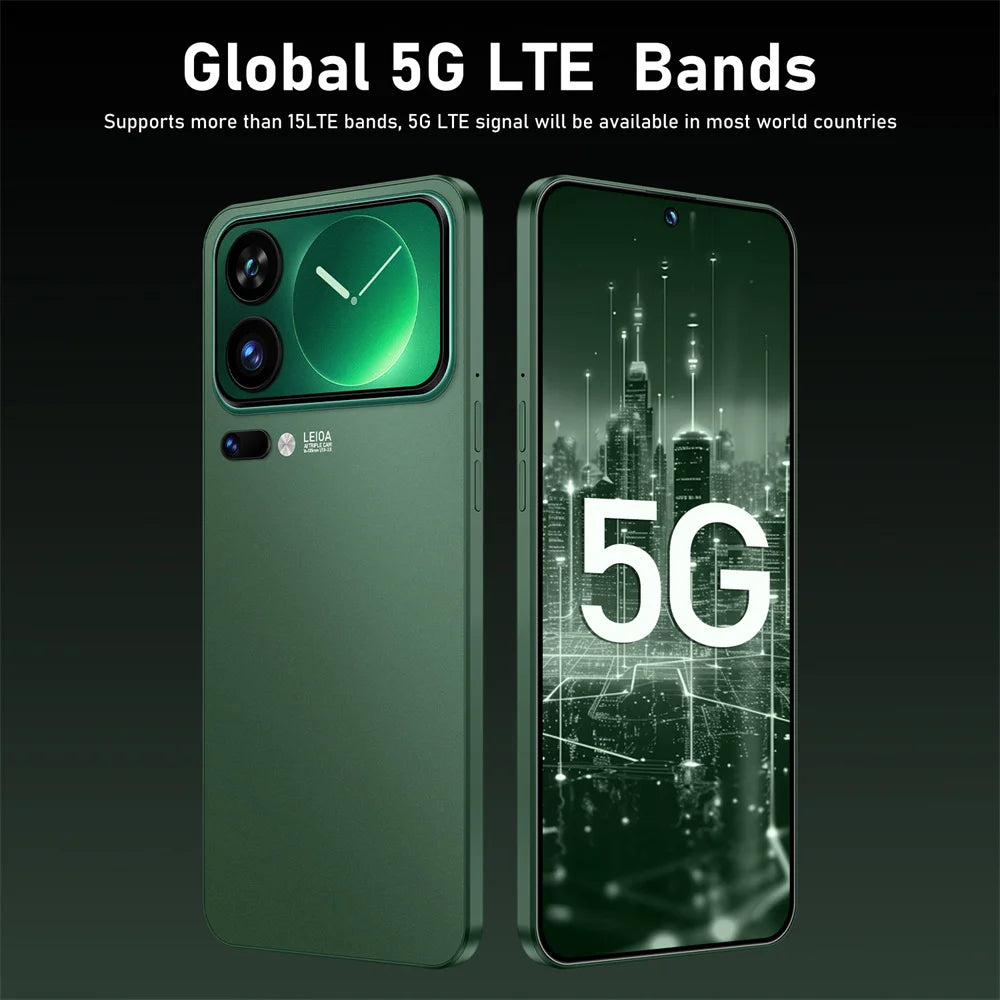 New Smartphone 5G 7.3HD For M17 Pro Max Dual Sim Card 22G+2TB Cheap Cell Phone Android Smart Mobile Phones Unlocked 8000mAh