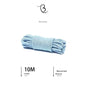10m Shibari Bondage Rope,Soft Jute for Japanese Rope Art,Skin-Friendly for Beginners,Natural Color Skin-Safe Jute Couples Play