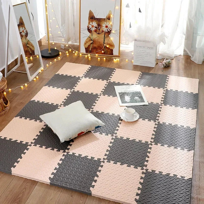 4-20Pcs Foam Baby Play Mat Puzzle Mat Kids Interlocking Exercise Tiles Rugs Floor Tiles Toy Non-slip Carpet Soft Carpet 30*1cm