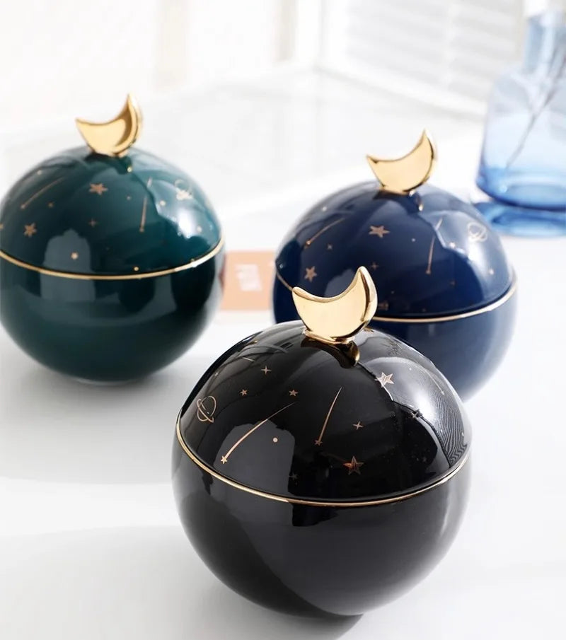 Planet Design Ceramics Pet Ashes Urns Memorial Death Cat Dog Urns Ashes Cremation Cremation Funeral Urn Anforas Pet Products