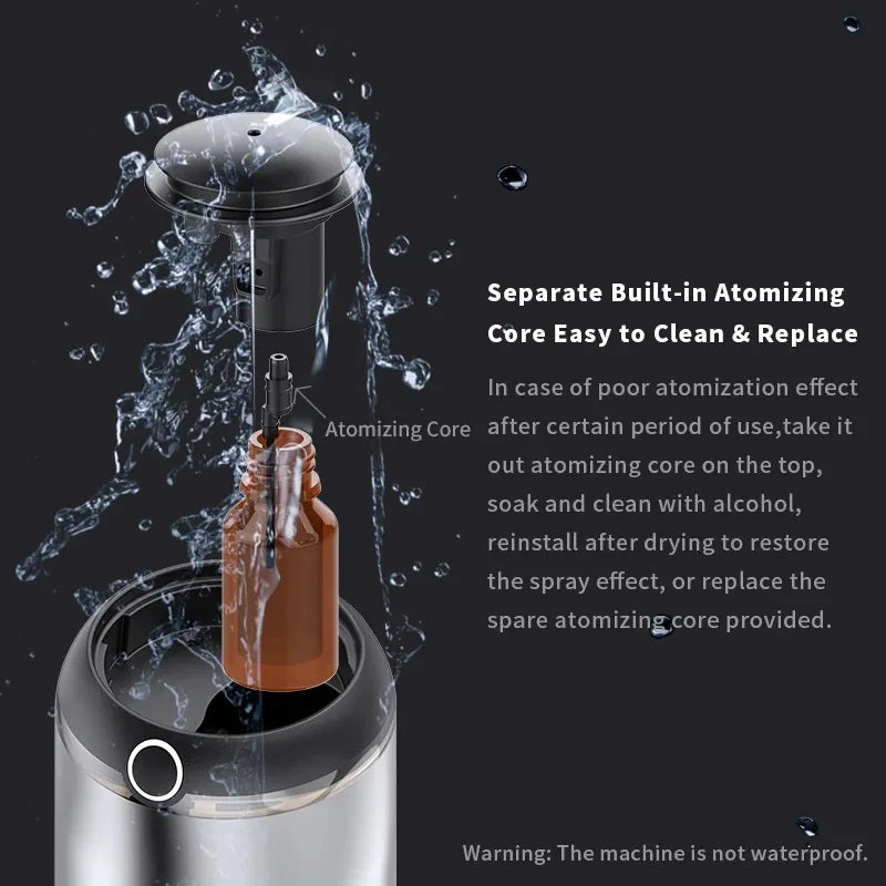 Car Aroma Diffuser Smart Air Freshener Room Fragrance USB Essential Oil Diffuser Smell Distributor Aromatherapy Machine