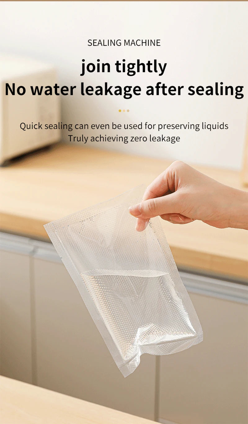 Mini Heat Bag Sealing Machine Plastic Bag Sealer Handheld Thermal Plastic Food Bag Sealing Portable Food Packaging Heat Sealer