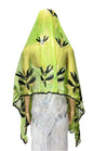 On Sale 2025 New African Net Hijab Scarf for Muslim Women African Dubai Islam Headscarf Embroidery Shawls Voile