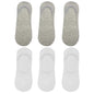 6 Pairs/Lot Men's Bamboo Breathable Invisible Socks Low Cut Casual Cotton Boat Non-Slip No Show High Quality Sock