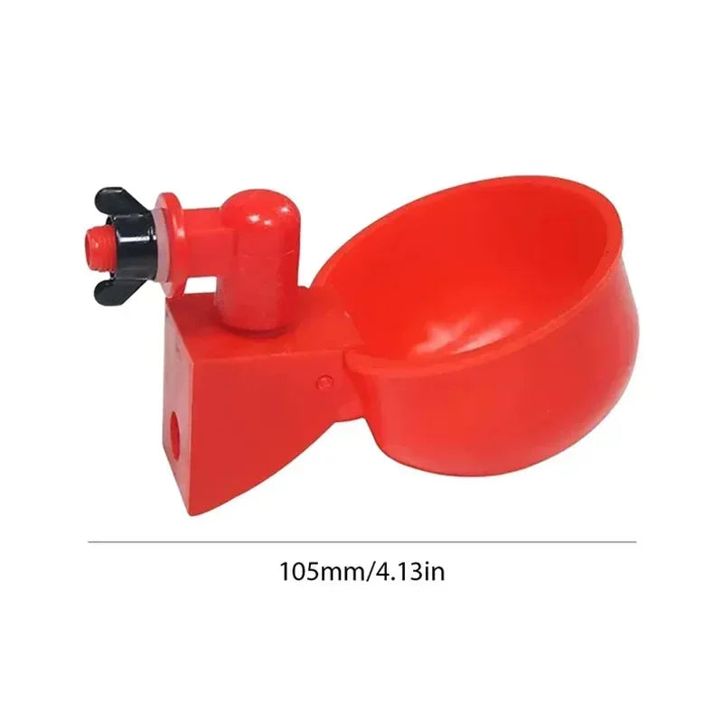 5-50Pcs Automatic Chicken Waterer Bird Feeder Poultry Farm Drinking Bowl for Chicken Duck Goose Drinking Water Farm Supplies