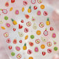 Colorful Water Bubble 5D Nail Art Stickers Goldfish Koi carp Dreamy Polarized Dreamlike Self Adhesive Delicate Manicure Decals