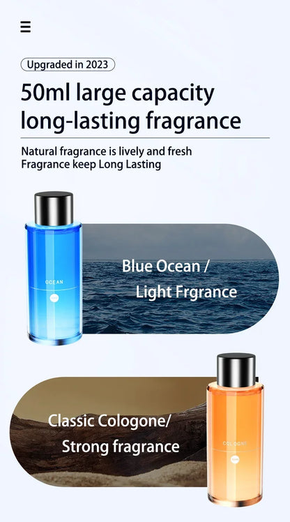 1000mAh Car Air Freshener USB Rechargeable Fragrance Diffuser LED Light Smell Distributor Aromatherapy Scent Air Refresher
