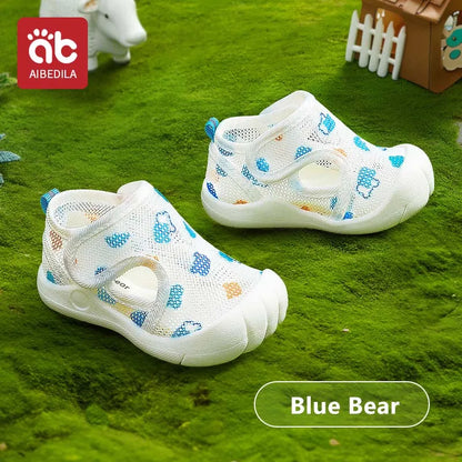 Baby Walking Shoes Summer Boys Mesh Shoe 1-3 Year Girls Sandals Soft Sole Anti Slip Children Casual Shoe Lightweight Baby Shoes