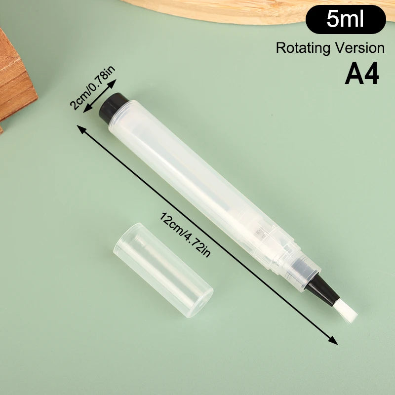 3/5/7ML Scalp Applicator Liquid Pen For Hair Oil Hair Stitching Potion Applicator Cosmetics Empty Bottle Massage Scalp