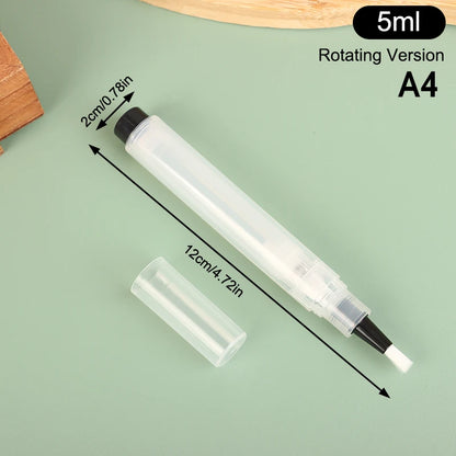 3/5/7ML Scalp Applicator Liquid Pen For Hair Oil Hair Stitching Potion Applicator Cosmetics Empty Bottle Massage Scalp
