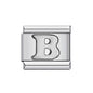 26 English A-Z Letter Name Custom 9mm Link Charms Silver Color Italian Stainless Steel Bracelet DIY Jewelry Making Hand Chain