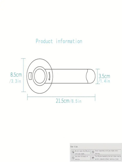 Baby Toilet Lock With 3m Adhesive Easy Intallation No Tools Needed Fit For Most Standard Toilet Safe Products For Kids And Pets