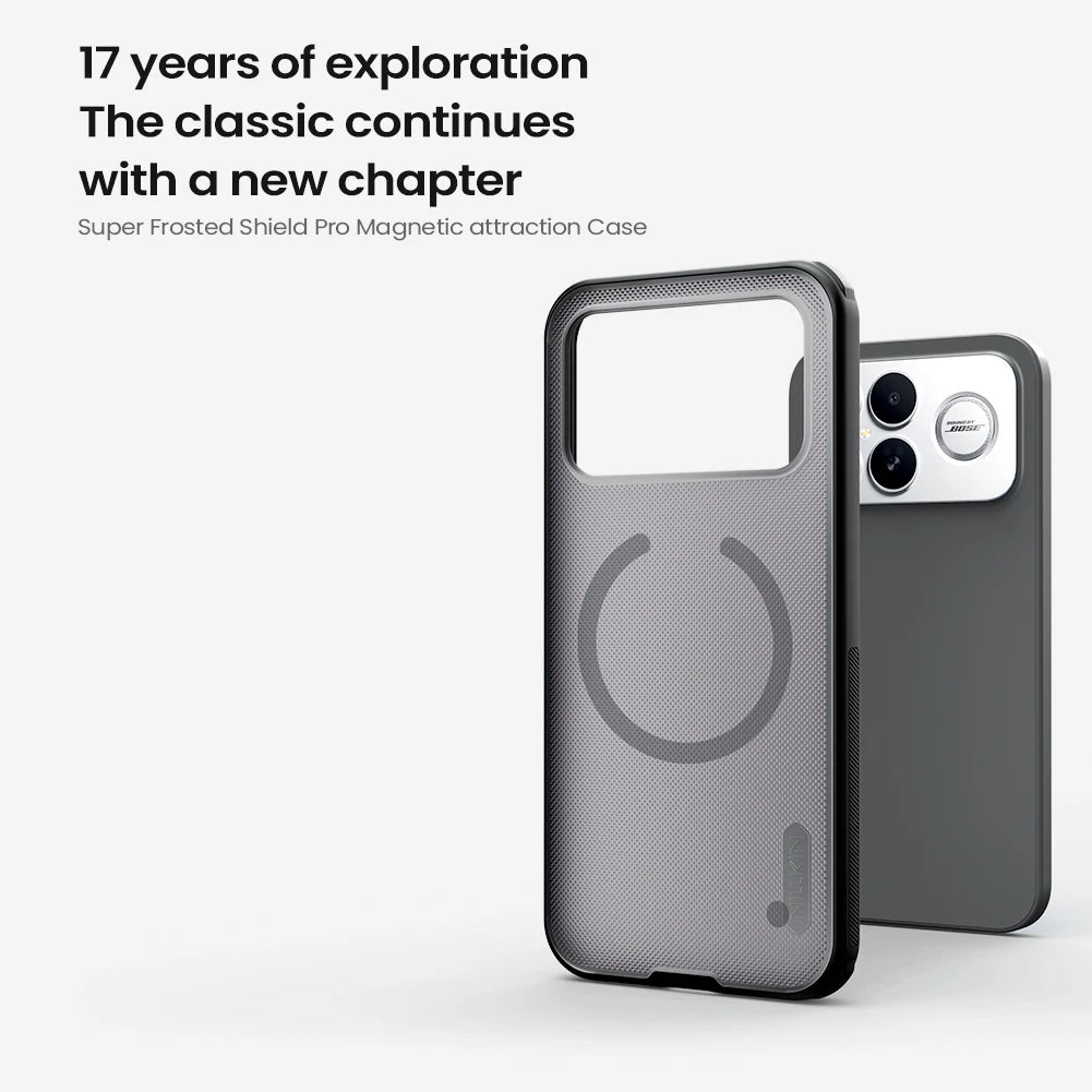 Nillkin For Xiaomi Poco F8 Ultra Case Magnetic Super Frosted Shield Pro Magsafe full Protection Back Cover Phone Case