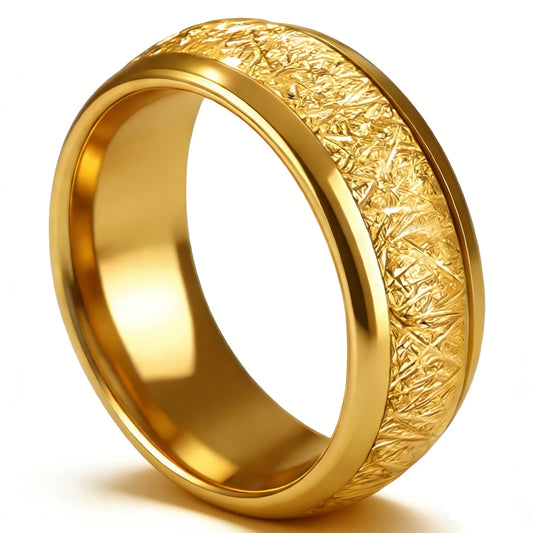 RFID 125kHz T5577 Chip Gold Epoxy Resin Ceramic Smart Ring for TK4100/EM4100 Access Control Card,Men and Women Accessories