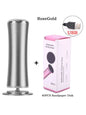 Electric Foot File Callus Remover Pedicure Machine with 60 Replacement Sandpaper Disks Adjustable Speed Aluminum Foot Care Tool