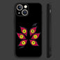 Cool K-Kokushibo Anime Phone Case For iPhone 16,15,14,13,12,11,Pro,Max,Plus,Mini,X,XS,XR,8,7,6,S,SE Soft Black Case