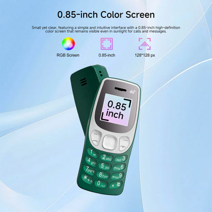 SERVO BM80 LTE Super Small Mobile Phone 4G Network Auto Call Record Speed Dial Blacklist Dual SIM Standby Mini Feature Cellphone