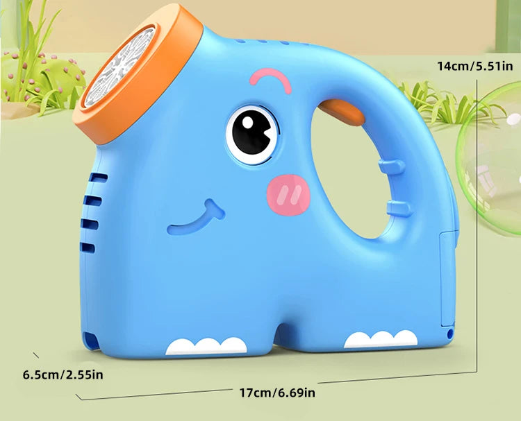 Elephant Electric Bubble Machine, Creating an Atmosphere for a Proposal, Stage Performance, with Lighting, Automatic Bubble Prod