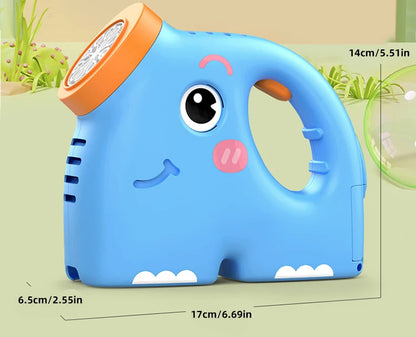 Elephant Electric Bubble Machine, Creating an Atmosphere for a Proposal, Stage Performance, with Lighting, Automatic Bubble Prod