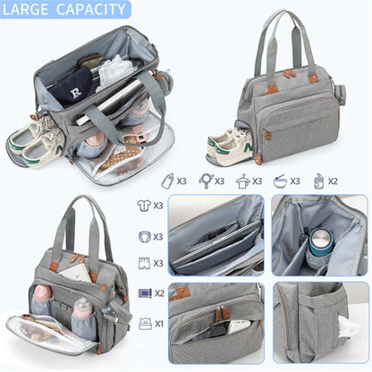 Baby Diaper Bag Large Capacity Multifunction Travel Nappy Backpacks Baby Stuff Maternity Bags Outdoor Mommy Bag Baby Nursing