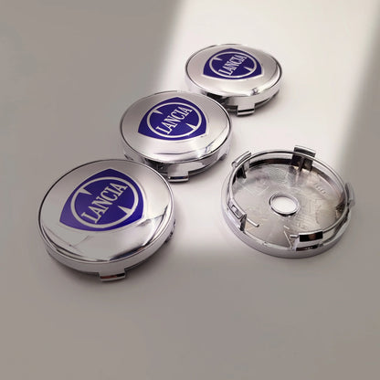 4pcs Fiat 500 Abarth Lancia Car Wheel Center Hub Cap Car Wheel Center Caps Hubcap Cover 60mm