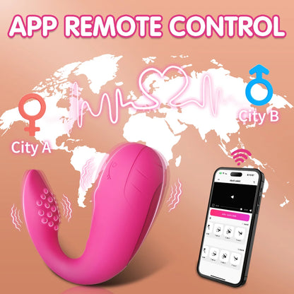 APP Remote Control Vibrator Egg for Women Clitoris Stimulator G Spot Dildo Female Wearable Panties Vibrating Adults Sex Toys