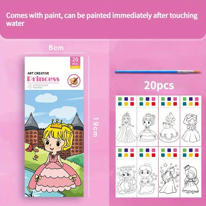 50 pcs Scratch Paper Kids Rainbow Magic Scratch Off Paper Sheets Art Craft Kit Black Note Paper Drawing Pads with Stencils