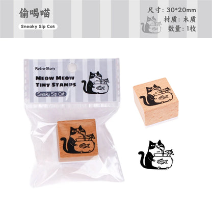 1pc Alphabet Stamps Vintage Wooden Rubber cute pet Stamp Set Stationery Seal Stamping For Card Making Planner Scrapbook