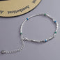 VENTFILLE 925 Sterling Silver Line Extremely Fine Bracelet for Women Love Haert Bead Korean Ins Sweet Jewelry Gift Dropshipping