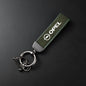 High-Grade Leather Suede Keychain Car Sport Keyring For Opel Astra H G J Insignia Mokka Zafira Corsa Vectra B C D Accessories