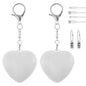 1/2/4Pcs Handbag Night Light Heart-Shape Purse Light LED Automatic Sensor Rechargeable Touch Wallet Tote Bag Mini Light Keychain