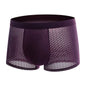 Bamboo Fibre Shorts Men large size Microfiber Fiber Briefs Underwear Compression Stretch plus size
