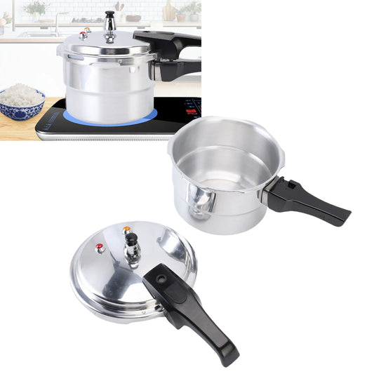 Pressure Canner Pressure Cooker 3L Explosion Proof Aluminum Stovetop Fast Cooking Canning Cooker Pot with Steam Rack for Kitchen