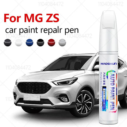 For MG Motor MG ZS 2017-2025 X440 X441 Paint Repair Pen Touch Up Scratch Remover DIY Auto Accessories Black White Orange Blue