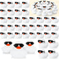 6/12/24/48PCS  White Duck Toys Mini Rubber Ducks Squeak and Float Ducks Shower Toy for Toddlers Boys Girls