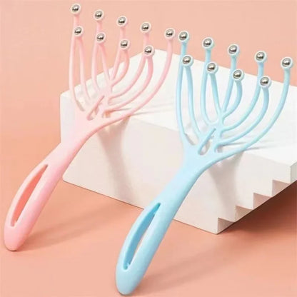 Nine Claw Massager Head Massage Ball Soul Extractor Scalp Comb Relaxation and Stress Relief Scratching Tool