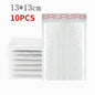 10-50Pcs Bubble Envelopes White Foam Shipping Bags Poly Bubble Mailers Pad Self Seal Packing Bags for Magazine 11cm 15cm 23cm