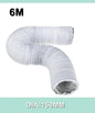 80mm/100mm/110mm/130mm/150mm Portable Air Conditioner Exhaust Vent Pipe Flexible Air Conditioner Exhaust Pipe Vent Hose Outlet