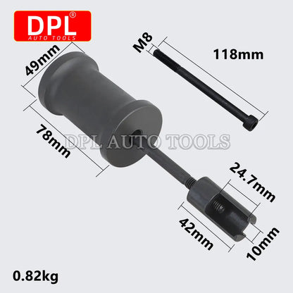 Fuel Injector Puller Removal Set Injector Seal Installer Service Tool Kit For Audi VW (EA839)