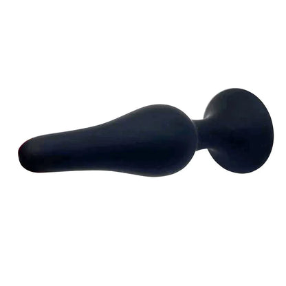 Silicone Pleasure Anal Plug 4-Piece Set - Anal Stimulation Beads, Hands-Free Suction Cup Anal Plug, Adult Erotic Sex Toy