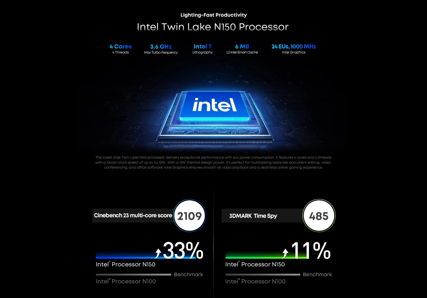 CHUWI MiniBook X Laptop Tablet PC 2 In 1 16GB 512G SSD Intel U300/N150 10.51 Inch FHD IPS Screen 1920*1200 Windows 11 Notebook