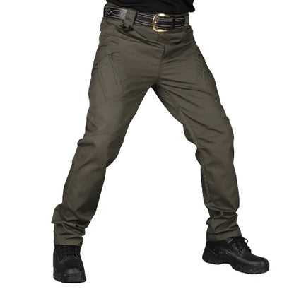 Tactical Cargo Pants Men Outdoor Waterproof SWAT Combat Military Camouflage Trousers Casual Multi Pocket Male Work Joggers
