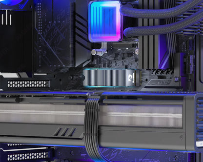 RAGEER M.2 SSD Cooler, Heavy Duty Aluminum Convection Heat Sink, NVME NGFF Cooler,  FrostBlade 1 Passive Heat Sink with 38 Fins
