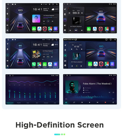 Junsun Wireless CarPlay Android Auto Car Radio for Renault Clio 4 2012- 2017 2 DIN Multimedia Stereo with Built-in Cooling Fan GPS Navigation SWC Bluetooth FM RDS DSP IPS Screen Car Intelligent Systems 4G WiFi 8 Core